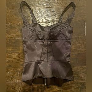 dolce and gabbana corset top